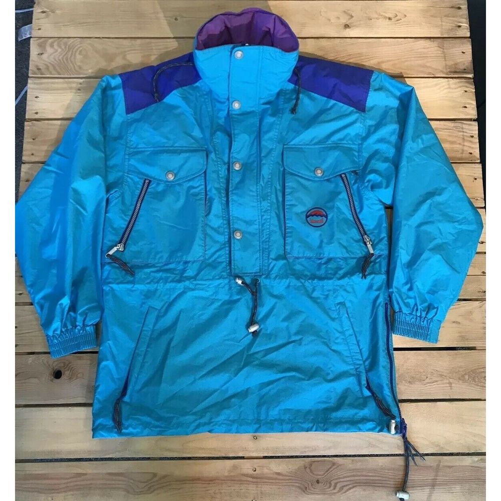 Vintage Marker Half Zip Pullover Jacket - image 1